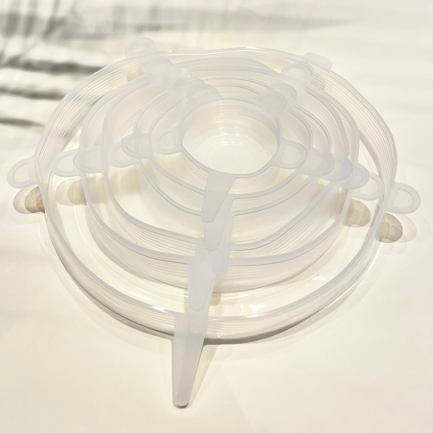 Set of 6 Silicone Food Cover